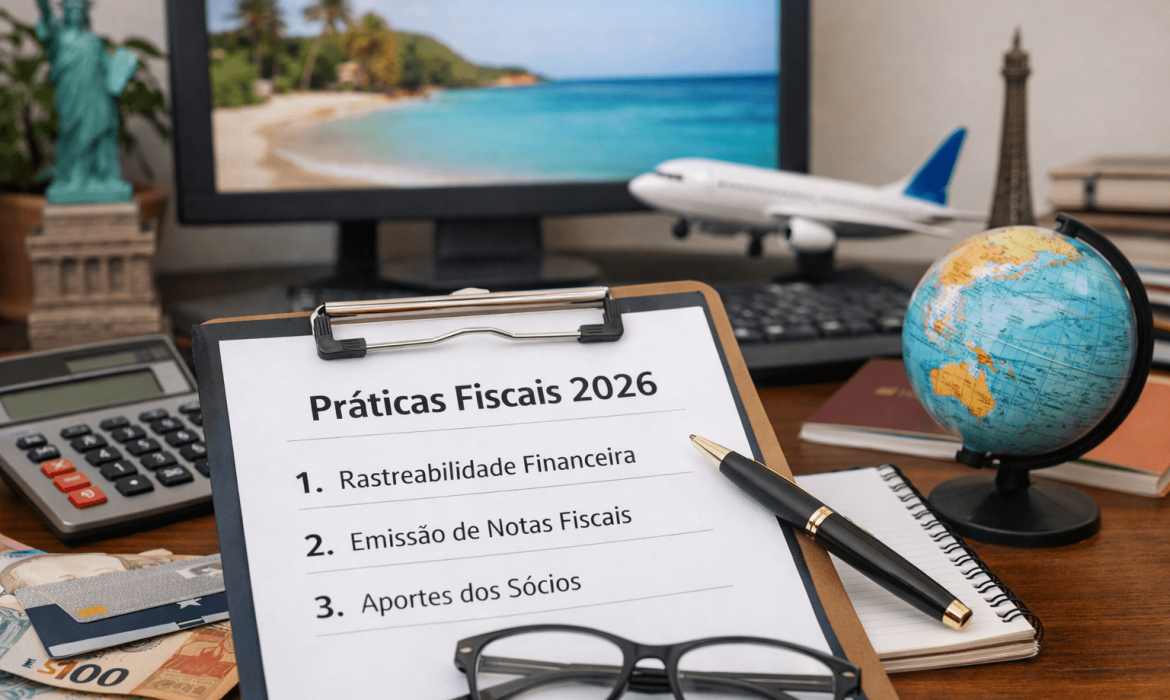3 pr&aacute;ticas fiscais para ag&ecirc;ncias de viagens em 2026